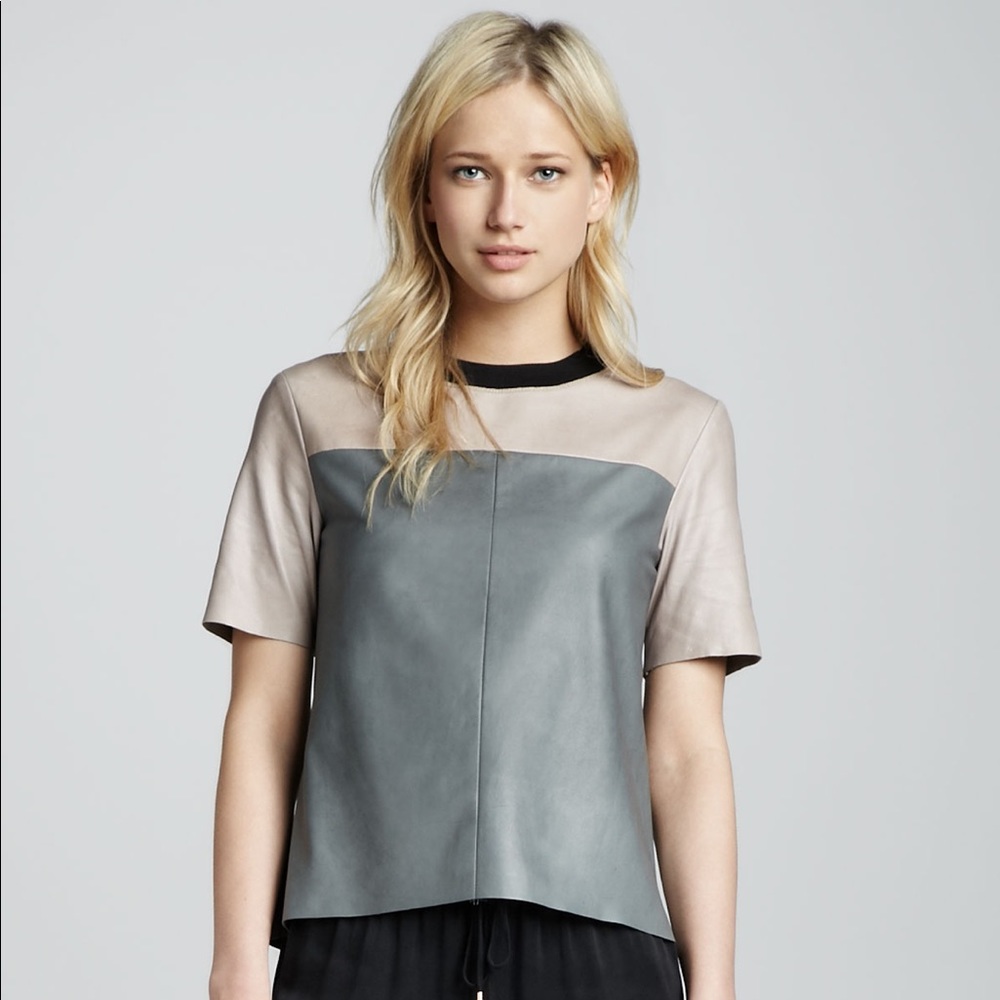 Leather Top